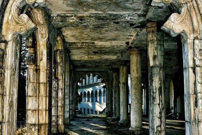 Soviet Sanatoriums and Wine Tasting Private Tour 4