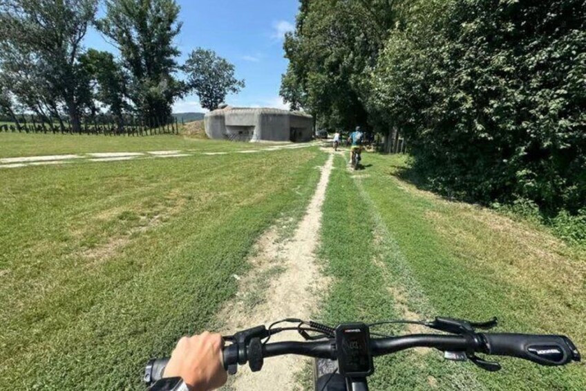 Bratislava WW II Bunker Iron Curtain and Danube Tour by E-bike 3