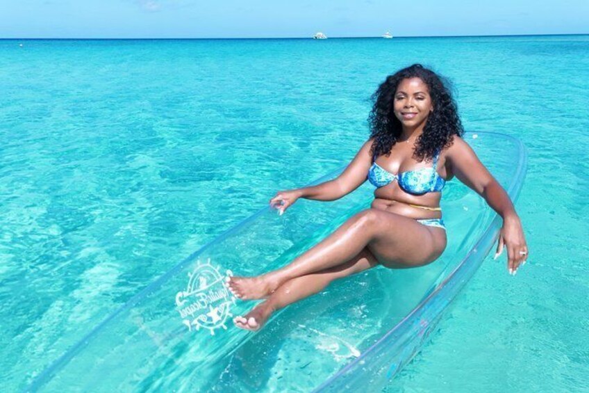 Drone Clear Kayak Photoshoot Grand Turk island 3