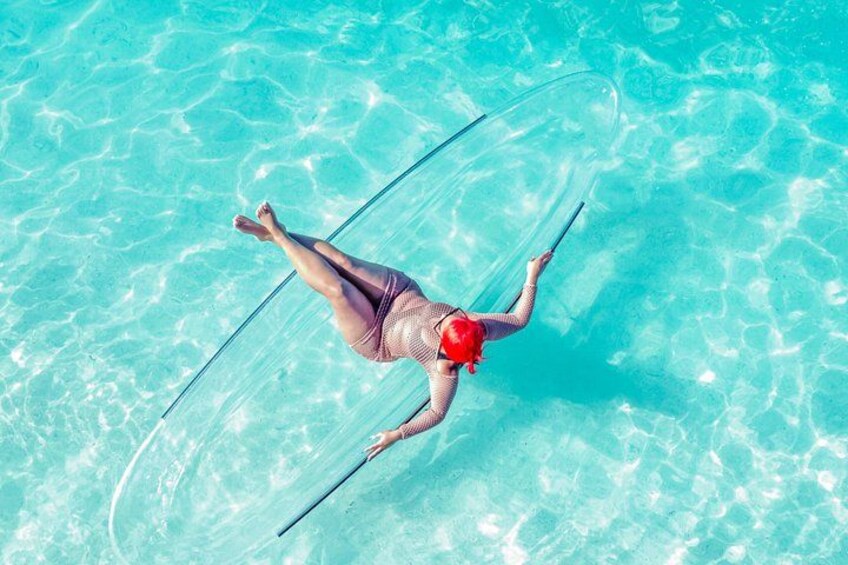Drone Clear Kayak Photoshoot Grand Turk island 3