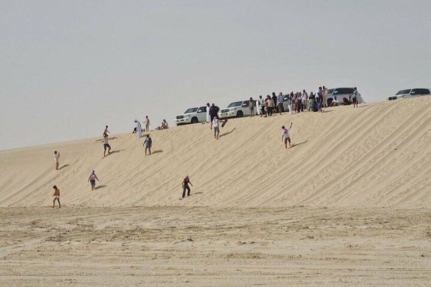 Thrilling Desert Safari Adventure and Sandboarding in Qatar 5