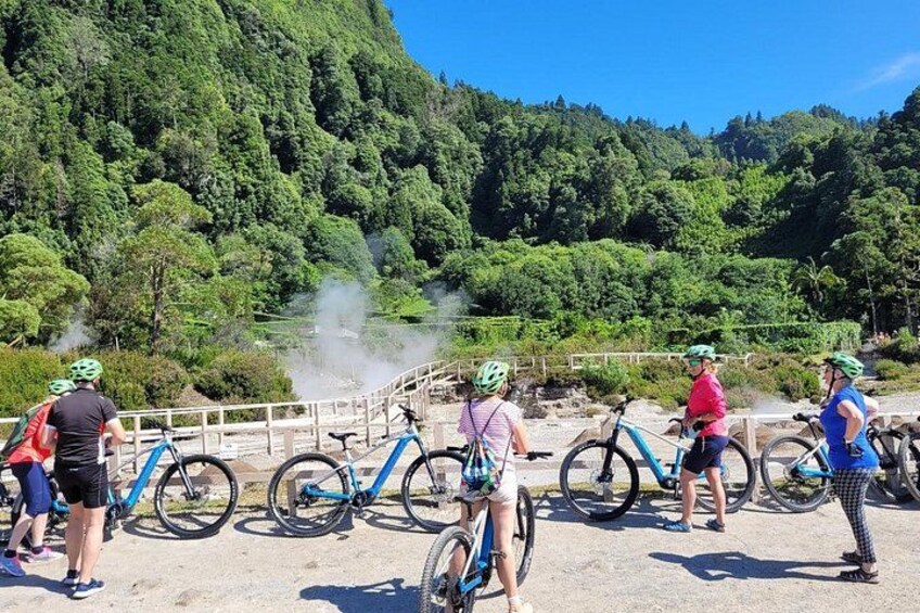 E-Bike Furnas and Cheese Tasting Tour 1