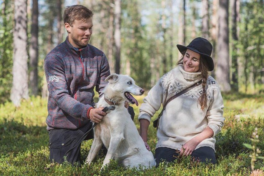Husky hiking 3
