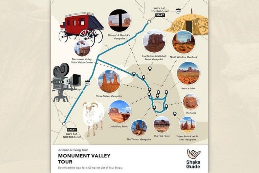 Monument Valley Bundle – Scenic Drive & Inside Park Audio Tours 4