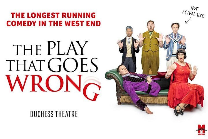 The Play That Goes Wrong in London Theatre 1