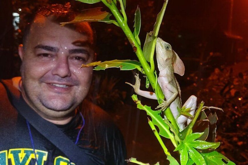 Night tour at the North part of Tortuguero. 1
