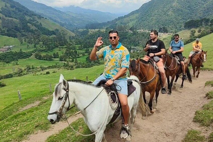 Horseback Riding Excursion through the Mountains of Medellin with Pickup 1