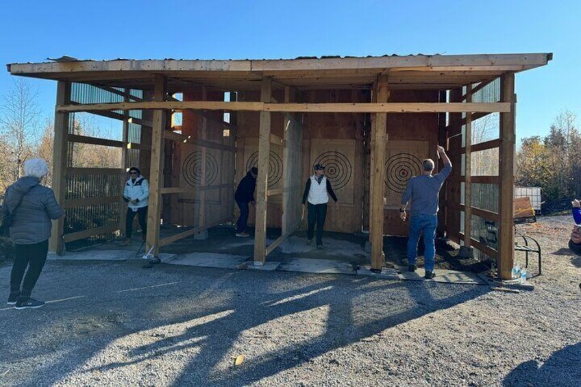 Experience the Thrill of Axe Throwing Activity 3