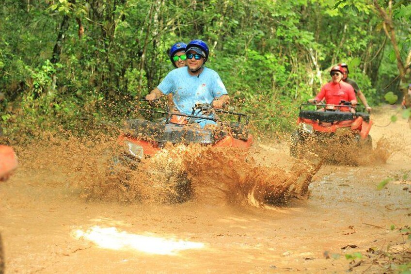 1 Day ATV, Horse Ride, Ziplines and Cenote Adventure from Cancun 3