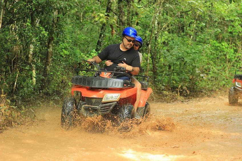 1 Day ATV, Horse Ride, Ziplines and Cenote Adventure from Cancun 2