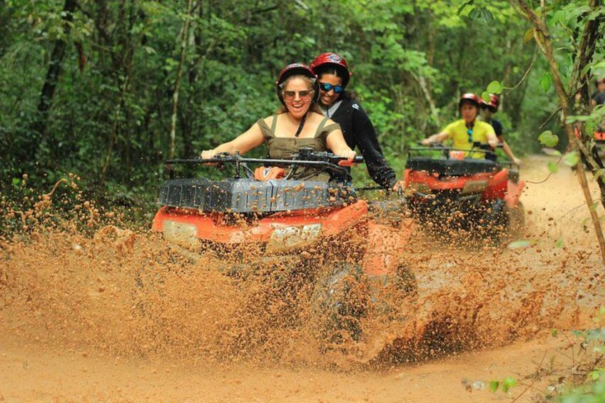 1 Day ATV, Horse Ride, Ziplines and Cenote Adventure from Cancun 4