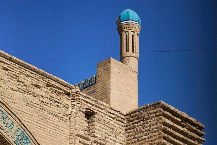 XII cent mosque with original portal and tiles 2