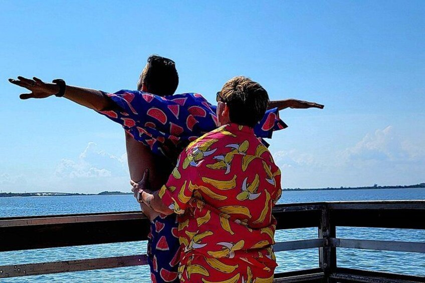 Private Tiki Boat Beach from Tybee Island Swim and Chill 2