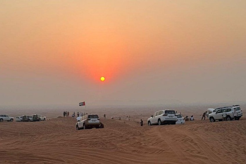 Dubai Desert Safari Tour: Dune Bashing, Camel Ride & BBQ Dinner 5