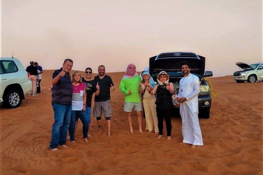 Dubai Desert Safari Tour: Dune Bashing, Camel Ride & BBQ Dinner 1