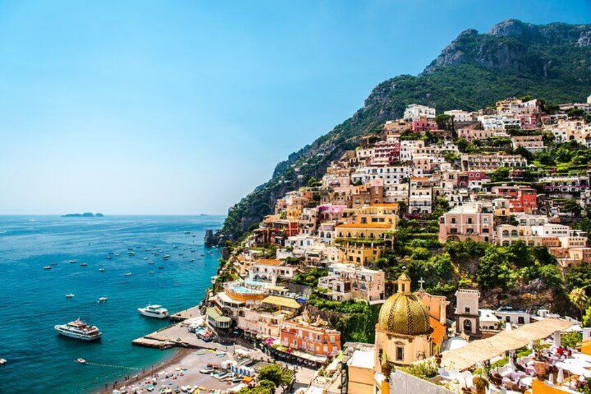 Private Amalfi Coast Cruise: Positano, Amalfi & Swim Stops 2