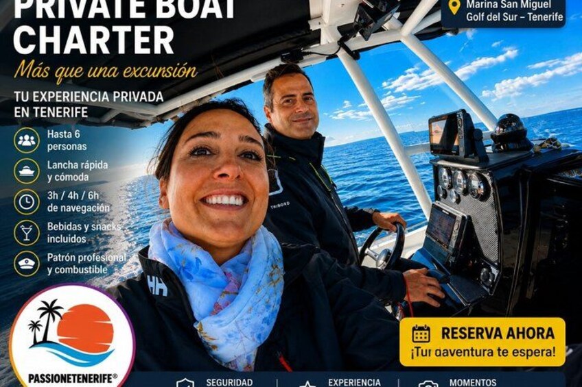 Private Boat Tour in Tenerife South 2