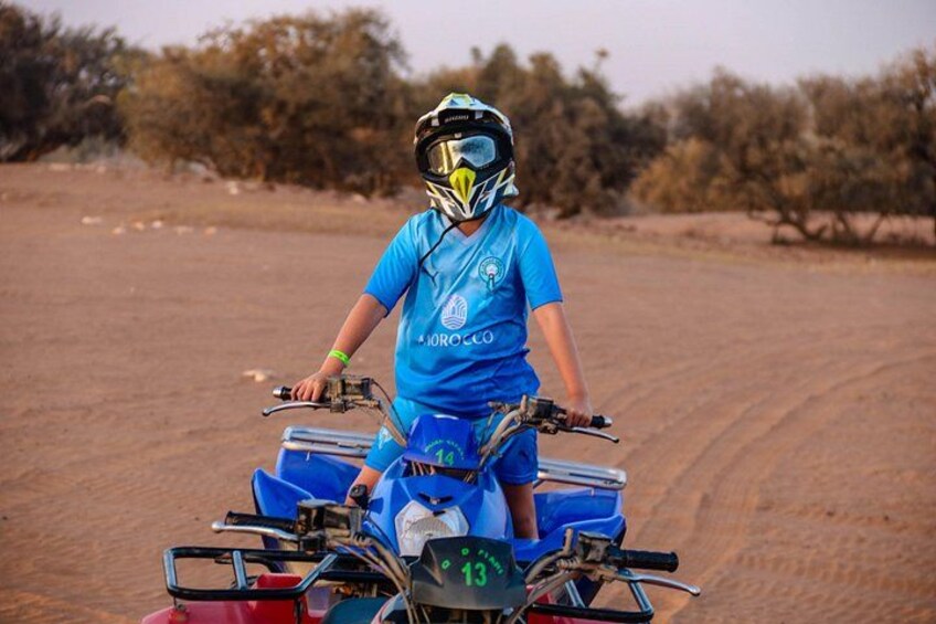 Agadir Sunset Desert Quad Bike Tour with Moroccan Tea & Pickup 4