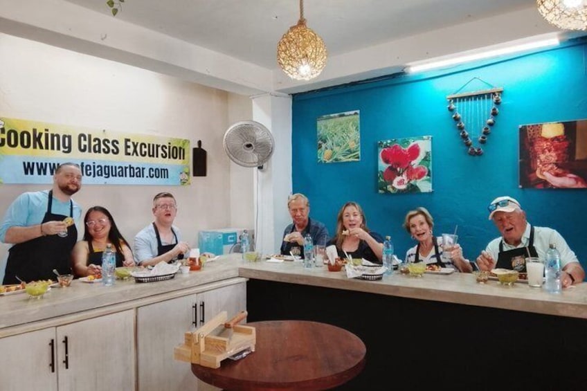 Authentic Beachfront Mexican Cooking Class Cafe Jaguar Costa Maya 2