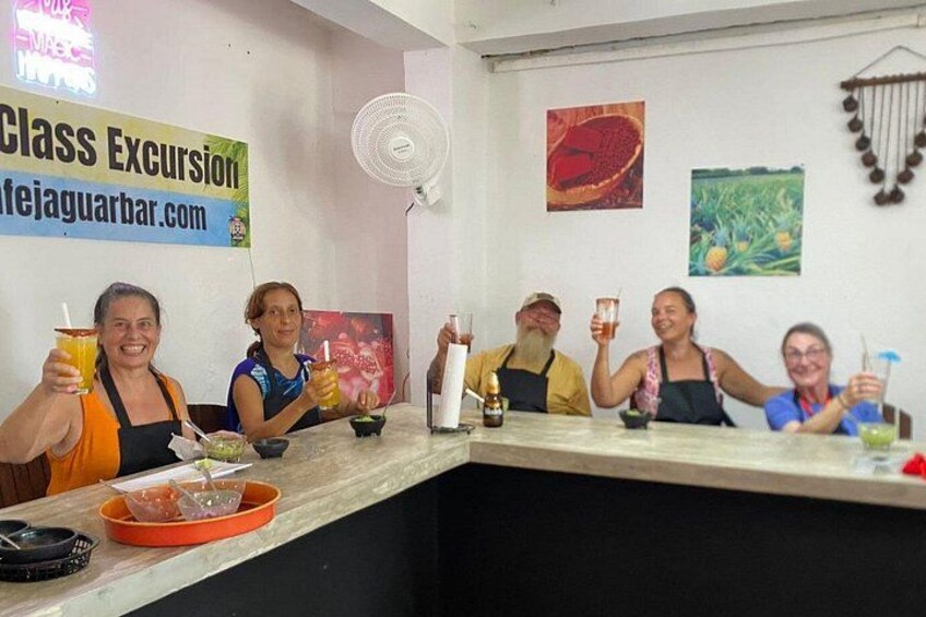 Authentic Beachfront Mexican Cooking Class Cafe Jaguar Costa Maya 4