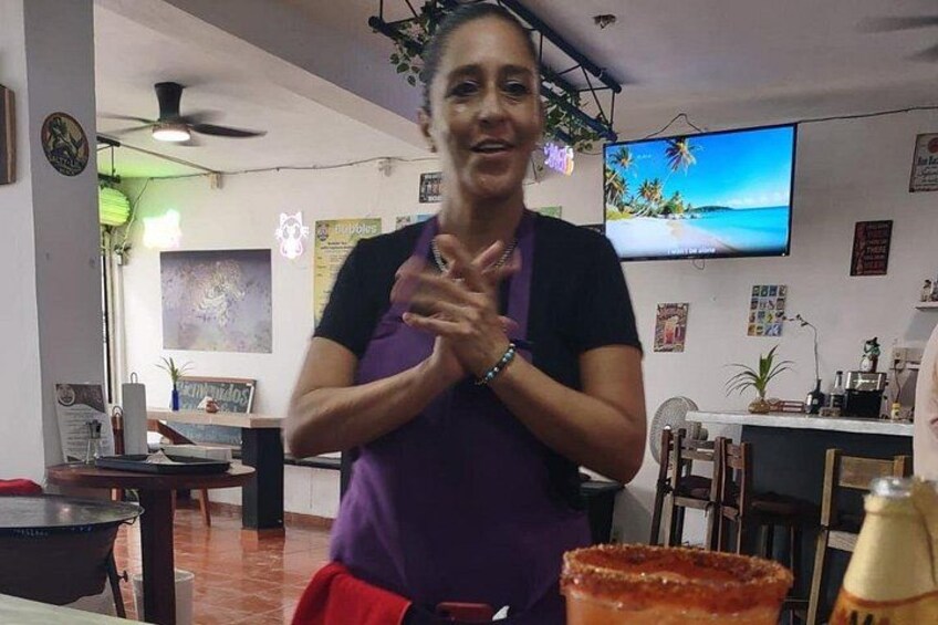 Authentic Beachfront Mexican Cooking Class Cafe Jaguar Costa Maya 5