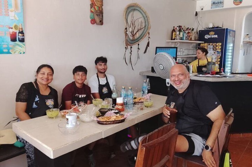 Authentic Beachfront Mexican Cooking Class Cafe Jaguar Costa Maya 4
