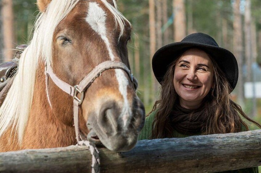 Finnhorse and rider 2