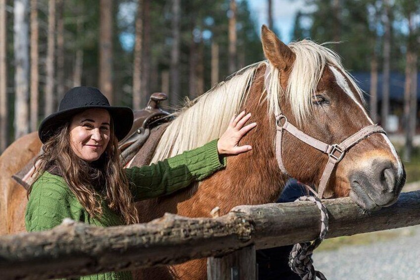Finnhorse and rider 3