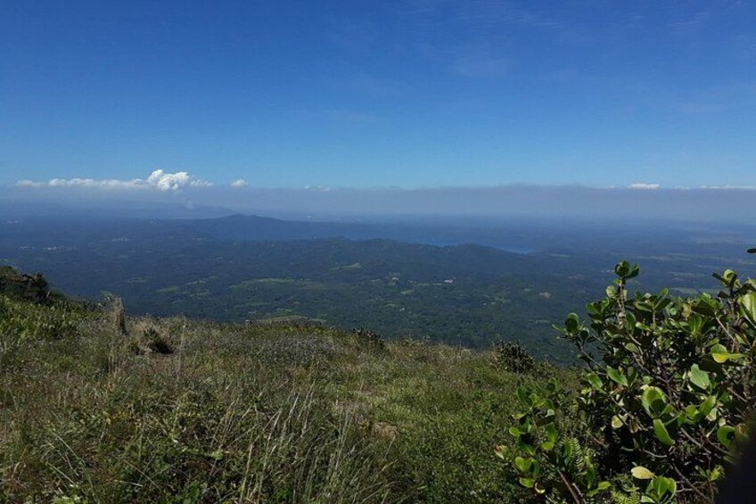 A mountainous landscape with a clear sky. 5