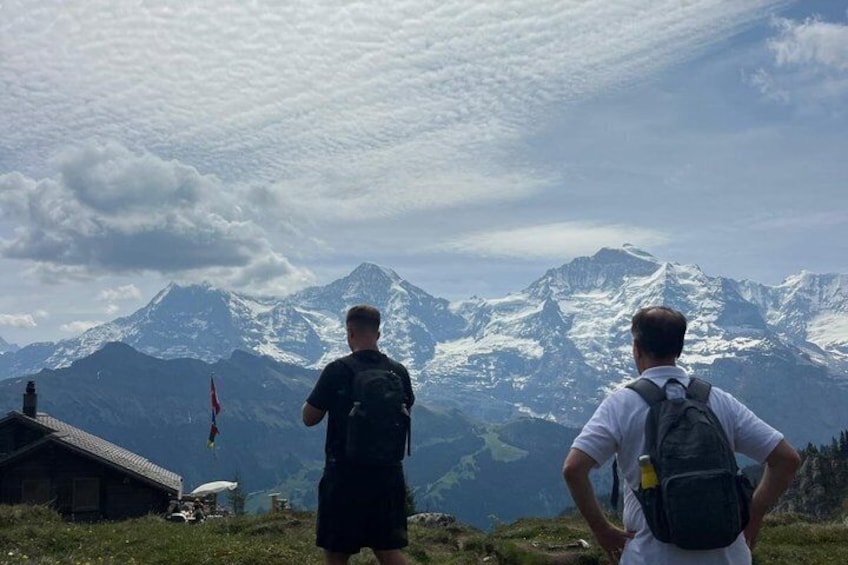 Alpine escape: mountain hut and hidden lake 3