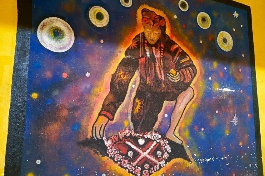 Mayan Ceremony Mural 5