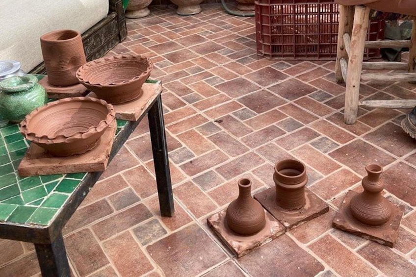 Agadir Artisan Pottery Experience: Learn & Create Your Own Piece 5