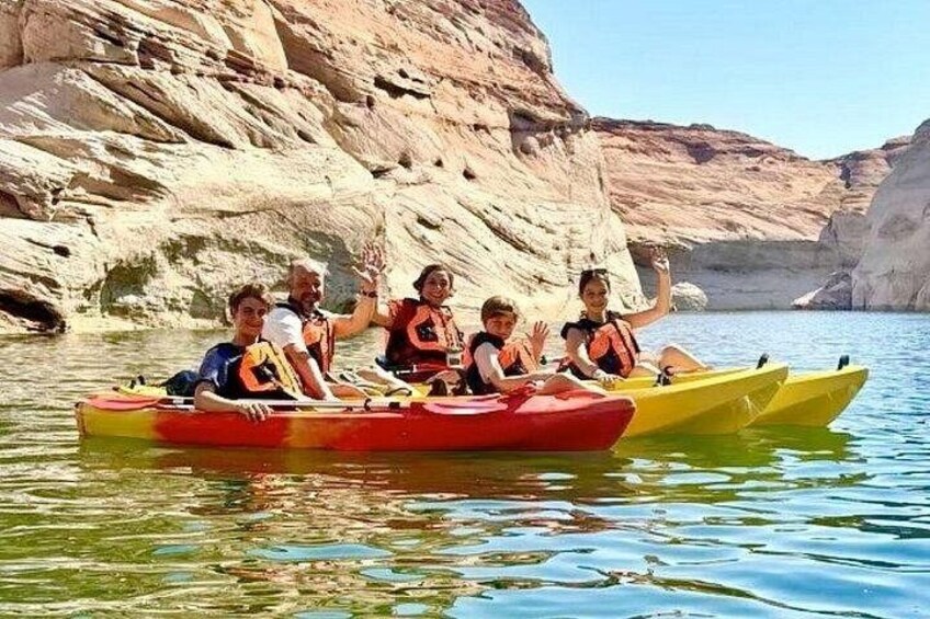 Family Kayak activity 2