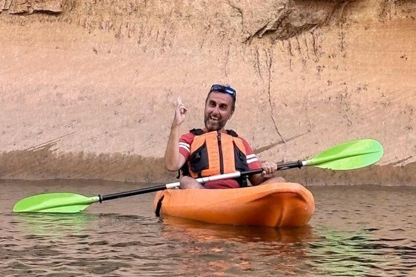 Lake Powell Kayak and Water Antelope Canyon Hike Guided Tour 2