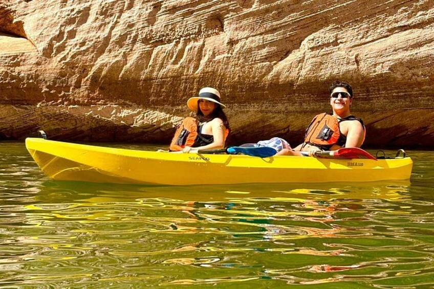 Lake Powell Kayak and Water Antelope Canyon Hike Guided Tour 2