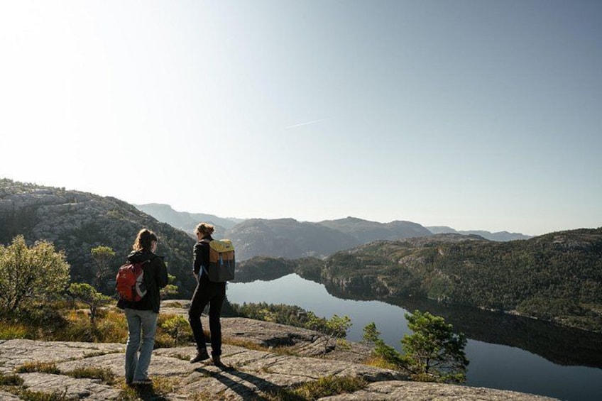Hikers in the mountains 2