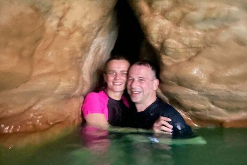 Shared Tour to Wadi Shab Hike, Swim, Cave, Sinkhole & Fins Beach 5