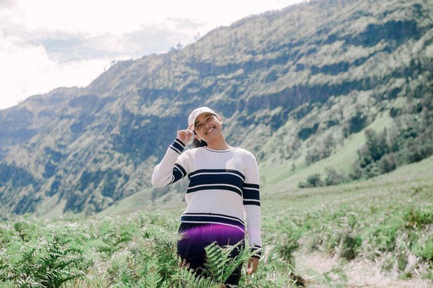 Our guide Diana made the trip extra special by taking individual portraits of each guest with the stunning Bromo Savannah as the backdrop 2