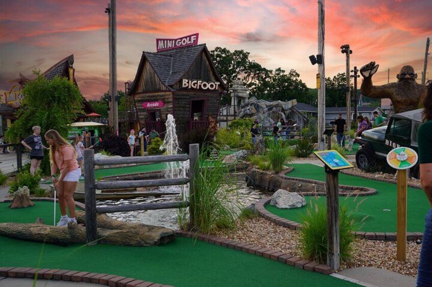 Branson Bigfoot Mini Golf 1