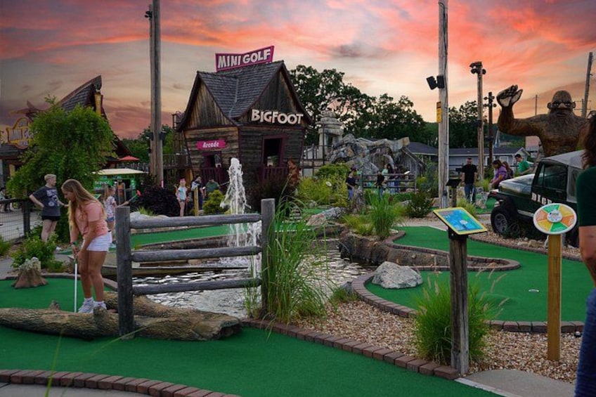 Branson Bigfoot Mini Golf 1