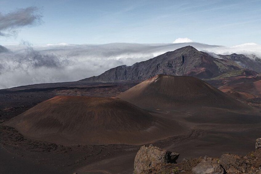 Haleakala National Park crater - Road to Hana & Haleakala National Park Tour 2