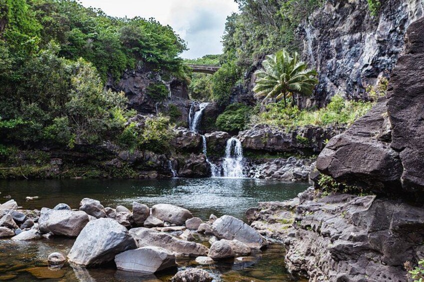 Bridges and waterfalls - Road to Hana Halfway 4