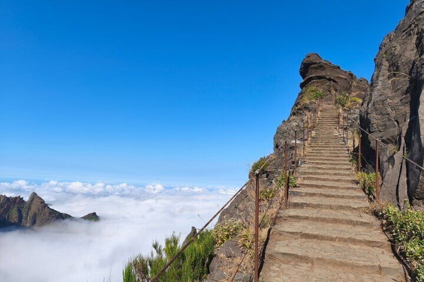 Madeira Sunset at Pico do Arieiro and PR1 Stairway To Heaven 2
