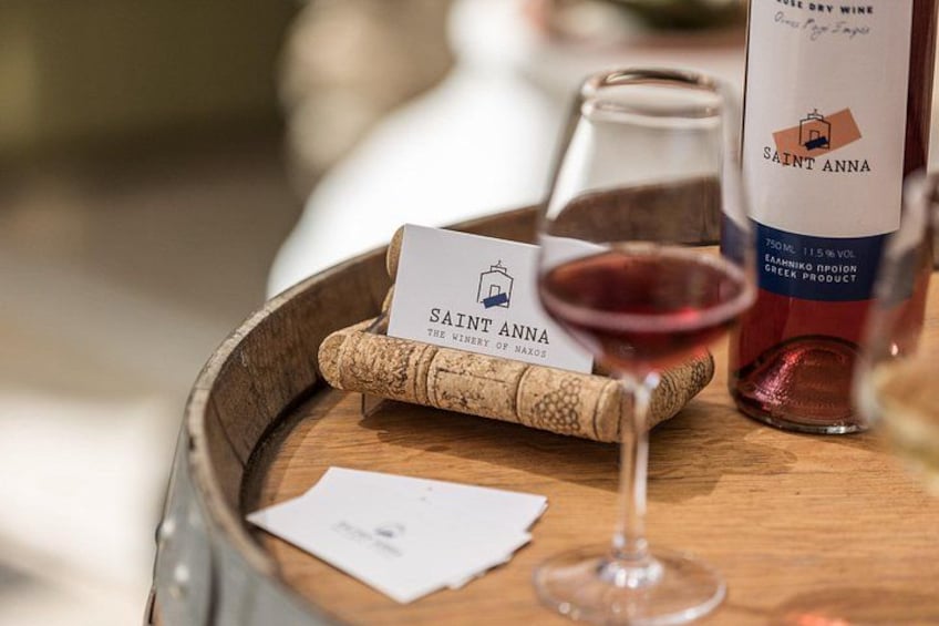 Wine Tasting and Tour in Saint Anna Winery in Naxos 2