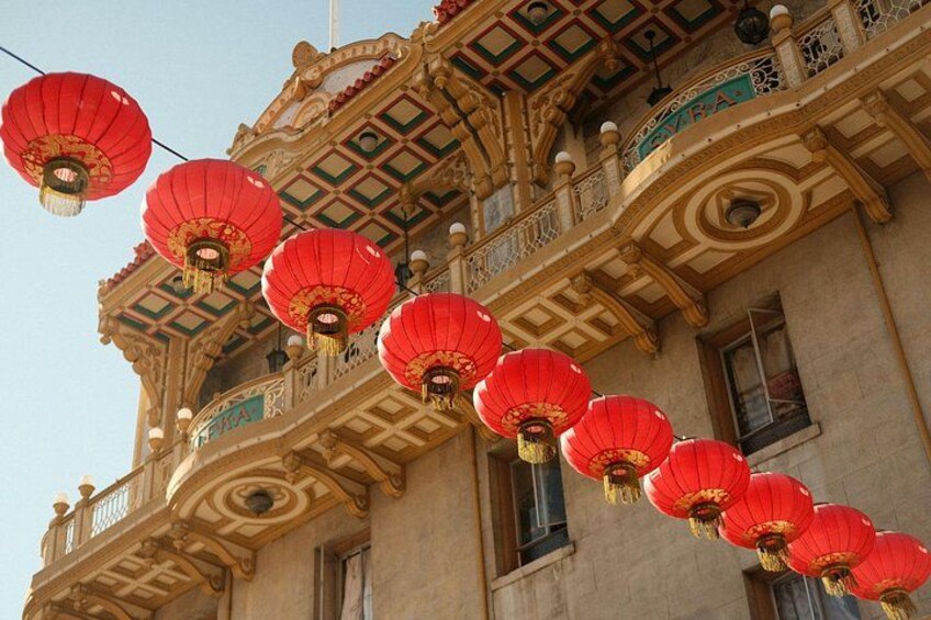 The round shape of the Chinese lanterns that hang through the streets symbolise wholeness and togetherness. 3