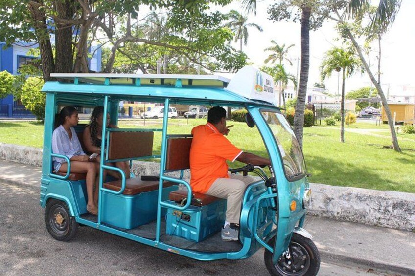 Historical stop in Downtown Belize City 3