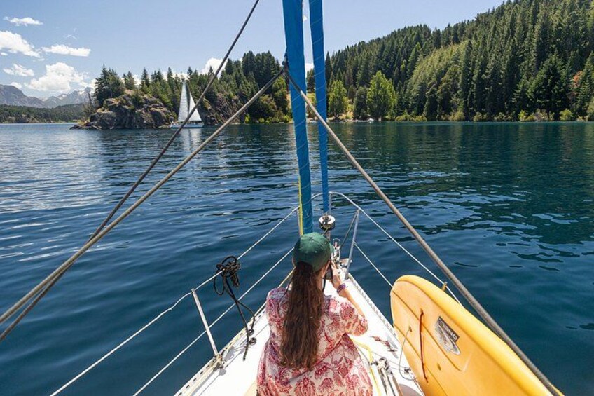 Sailing boat ride on Lake Nahuel Huapi in Bariloche 5