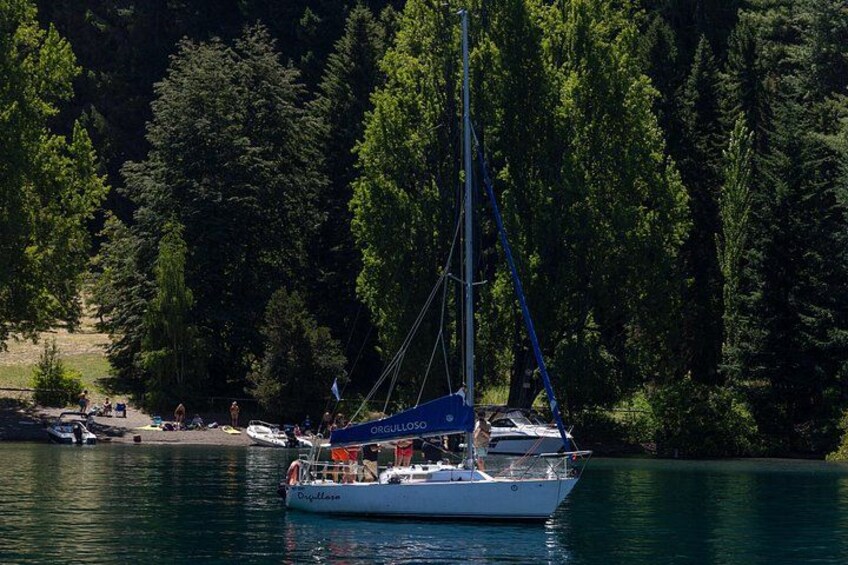 Sailing boat ride on Lake Nahuel Huapi in Bariloche 4