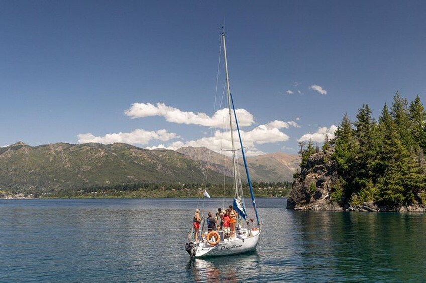 Sailing boat ride on Lake Nahuel Huapi in Bariloche 3