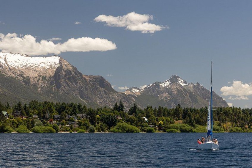 Sailing boat ride on Lake Nahuel Huapi in Bariloche 1